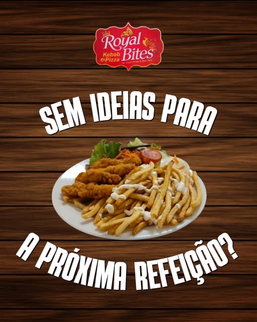 Publicação Royal Bites: "Sem ideias para a próxima refeição?"
